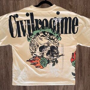 Civil Regime “How we Bloom” Oversized Tee